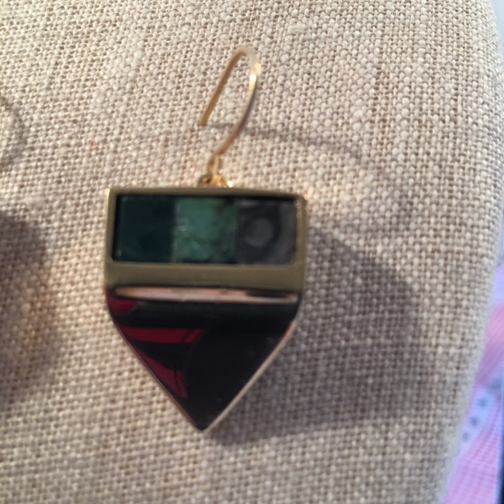 J crew drop earrings worn a couple of times.